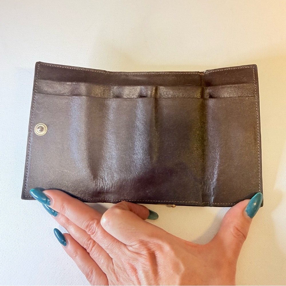 VTG 60s/70s Peacock & Pheasant Feather Clutch Wallet | Boho MCM Evening Bag - Picture 7 of 13